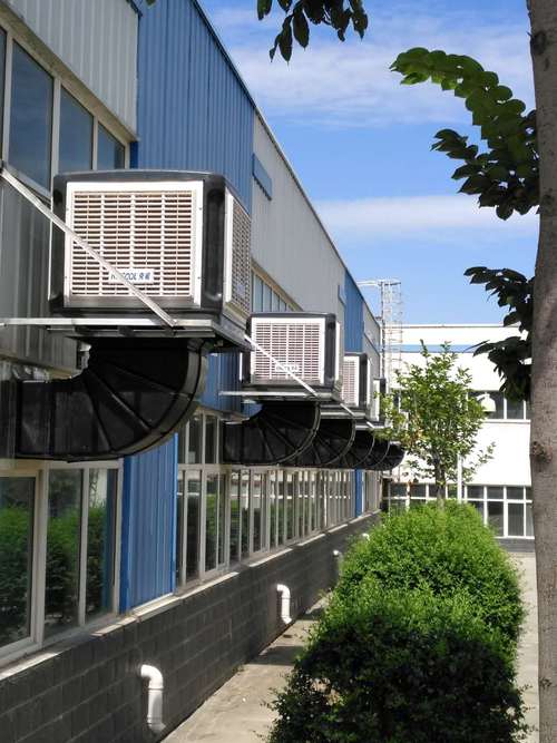 工业大风扇销售安装下一条西安克诺环保科技6年主营:暖通设备